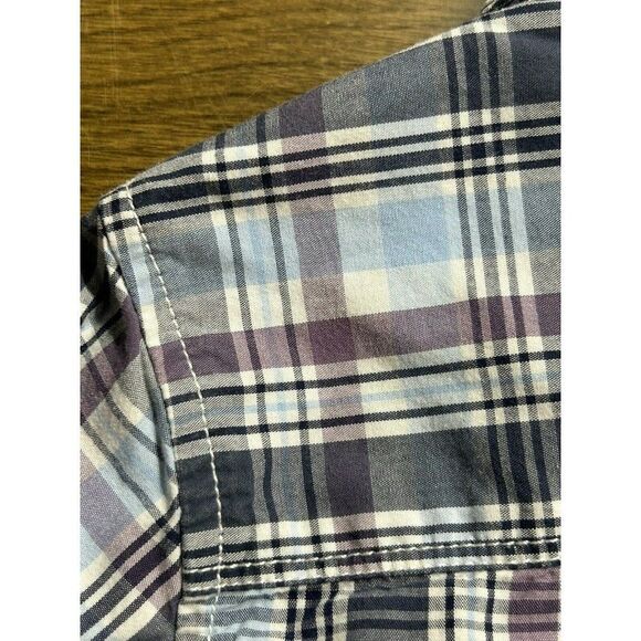 Hanna Andersson‎ Long sleeved 100% cotton shirt Plaid casual 3T 90 - Picture 5 of 8